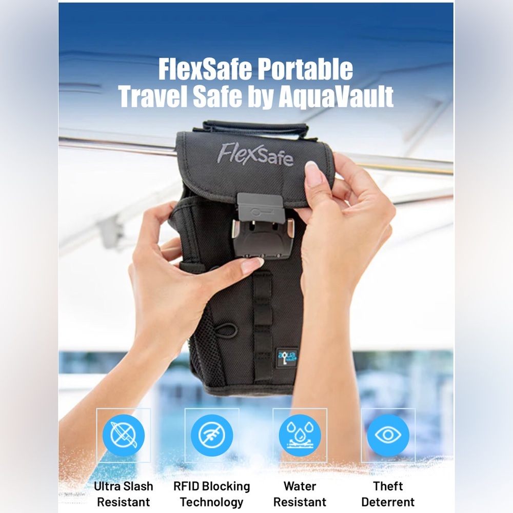 BRAND NEW!!! Flex Safe Portable Travel Safe!!